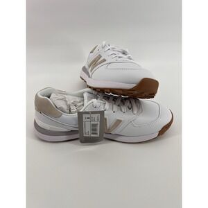 New Balance 574 Greens V2 Golf Shoes Women White  Sz 8 NEW in Box